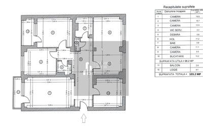 Apartament cu 4 camere decomandat, mobilat în Chișinau - 3