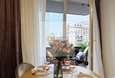 Apartament cu 2 camere semidecomandat, mobilat în Unirii