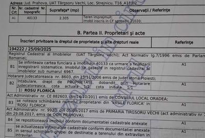 Teren de 2305 mp, în Nord - 1