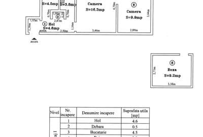 Etaj 1 Zona Dacia - liber + boxa - 10