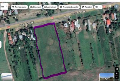 Teren intravilan Ianca DN2B - oportunitate de investitii 10420mp