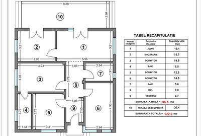 Casă individuală cu 4 camere cu Canalizare în Dragomirești-Deal - 33