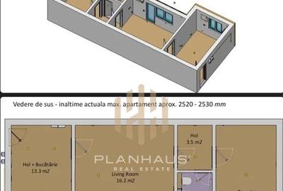 Apartament cu 2 camere - str. G. Enescu (zona Vivo) - 11