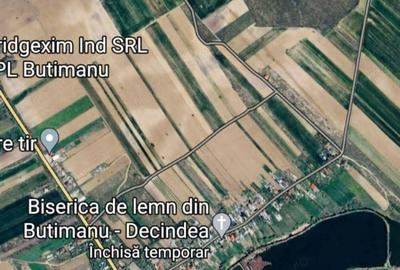 Vanzare 7000 mp teren intravilan Butimanu deschidere directa la lac zona superba nepoluata - 2