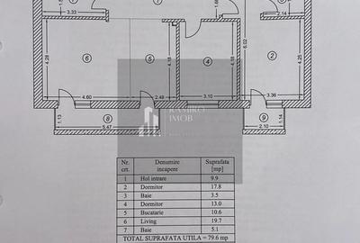 Apartament cu 3 camere decomandat în Central - 8