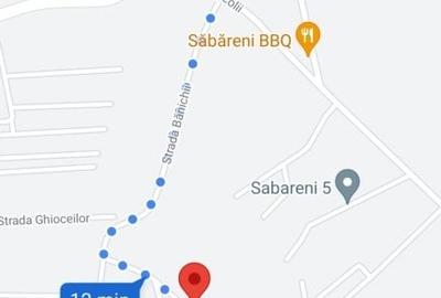 Loturi de teren parcelat, Sabareni, intravilan, 620-650 mp