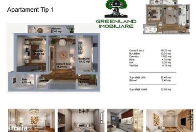 Apartament cu 2 camere decomandat în Miroslava - 10