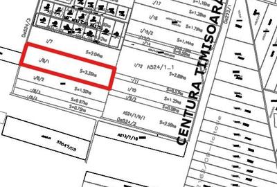 Teren pentru DEZVOLTARE de vanzare Giroc Centura - 2