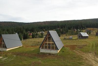 Cabana A-Frame, finisata, Smida - 15