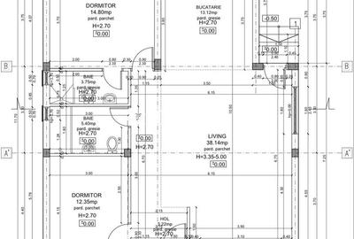 Casă individuală cu 3 camere cu Canalizare în Sânpetru - 2