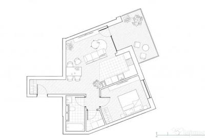 Apartament cu 2 camere decomandat în Central - 2