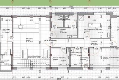 Teren 1166mp, proiect Clinica si Birouri, Gruia - 12