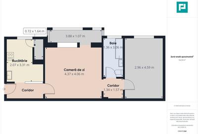 Apartament cu 2 camere semidecomandat în Aurel Vlaicu - 10
