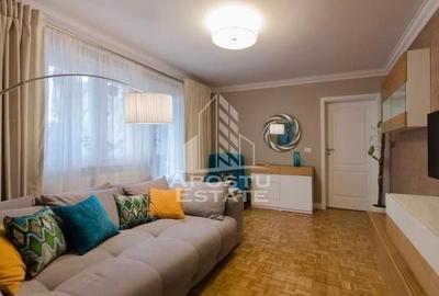 Apartament cu 3 camere semidecomandat, mobilat în Circumvalațiunii - 2