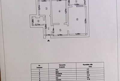 Apartament cu 2 camere decomandat în Podu Roș - 2