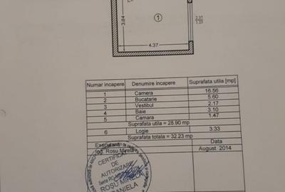 Garsonieră decomandată în Iancului - 2