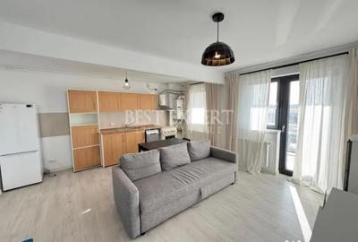 Apartament cu 2 camere semidecomandat, mobilat în Central