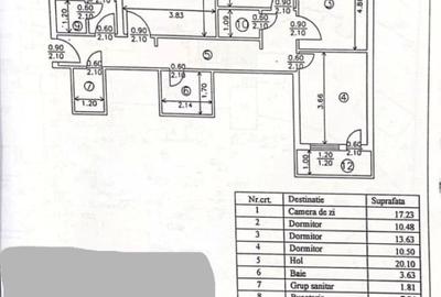 Apartament cu 4 camere decomandat în Militari - 9