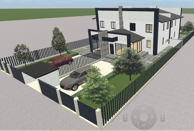 Vila P+1 duplex de vanzare in Vanatori cu utilitati - 35