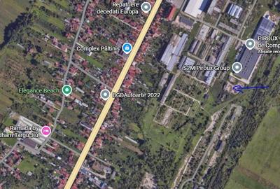 Vand Teren Intravilan cu Constructii Industriale, zona Rostramo - 2