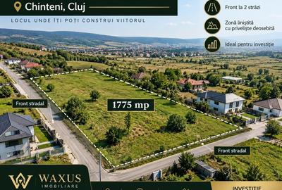 Teren de 1775 mp, în Chinteni