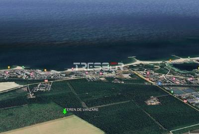 Teren Construcții extravilan de 532 mp, în Sud - 5