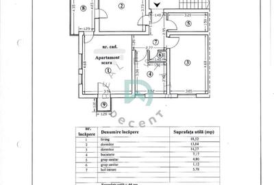Apartament cu 3 camere decomandat în Tractorul - 6