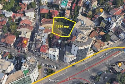 Teren Construcții intravilan de 1226 mp, în P-ța Victoriei - 1