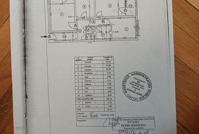Apartament cu 3 camere decomandat în Păcii - 20