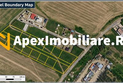 Teren Construcții intravilan de 388 mp, în Cornetu