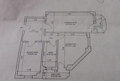 Apartament cu 2 camere decomandat în Tomis I - 8