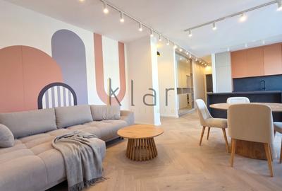 Apartament cu 3 camere semidecomandat, mobilat în Central - 1
