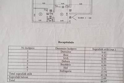 Apartament cu 2 camere decomandat, mobilat în Nicolina - 6