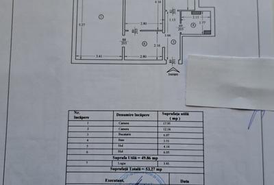Apartament cu 2 camere decomandat, mobilat în Dacia