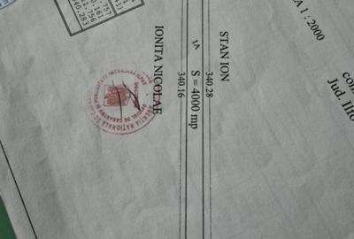Teren de 4000 mp, în Dragomirești-Deal