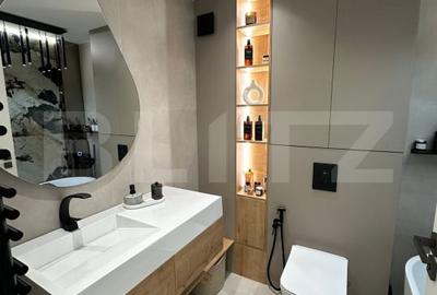Apartament cu 2 camere semidecomandat, mobilat în Breazu - 9