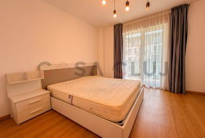 Apartament cu 2 camere semidecomandat, mobilat în Florești