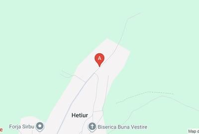 Casă cu 2 camere cu Teren 100 Mp în Hetiur