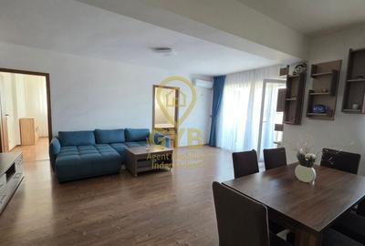 Apartament cu 3 camere decomandat, mobilat în Nufărul