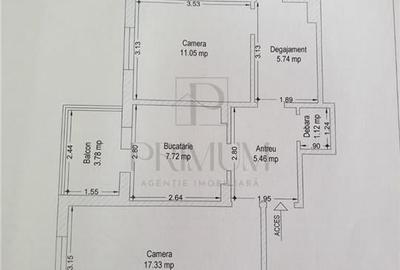 Apartament cu 3 camere decomandat, mobilat în Circumvalațiunii - 10
