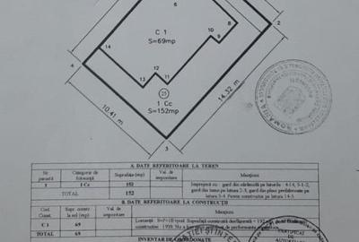 Casă individuală cu 5 camere cu Canalizare în Parcul Carol