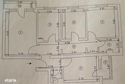 Apartament cu 4 camere în Viziru 3 - 6