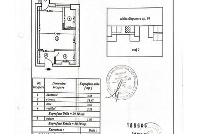 Garsonieră semidecomandată în Apărătorii Patriei