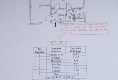 Apartament cu 2 camere decomandat, mobilat în Berceni - 7