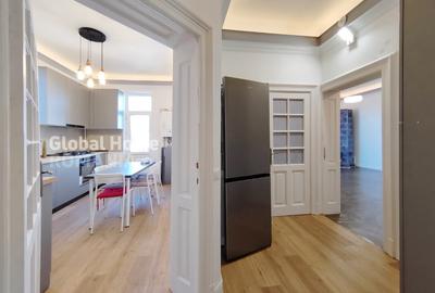 Apartament cu 4 camere semidecomandat, mobilat în Dorobanți - 19