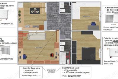 Apartament cu 3 camere decomandat în Central - 7