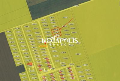 Teren Construcții intravilan de 428 mp, în Hărman - 1