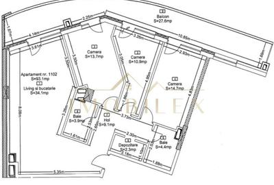 Apartament cu 4 camere în Zorilor - 1