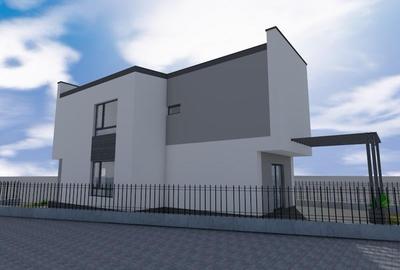 Casa individuala P+1E ~ 4 camere 3 bai + dressing ~ teren 1490mp - 3