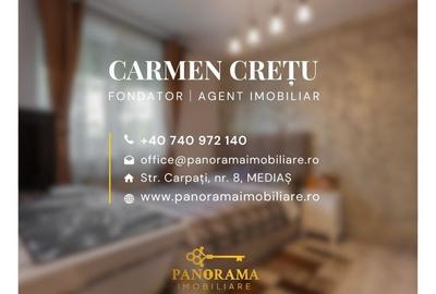 Aparament 4 camere, complet renovat si mobilat modern-Medias - 14